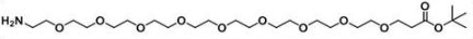 氨基-九聚乙二醇-丙酸叔丁酯；Amine-PEG9-COOtBu