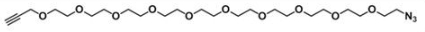 丙炔基-十聚乙二醇-叠氮；Alkyne-PEG10-Azide