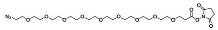 叠氮九聚乙二醇活性酯;Azide-PEG9-NHS ester;N3-PEG9-NHS 叠氮九聚乙二醇活性酯;Azide-PEG9-NHS ester;N3-PEG9-NHS