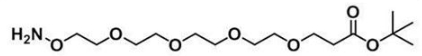 羟胺-四聚乙二醇-叔丁酯；Amineoxy-PEG4-t-butyl ester