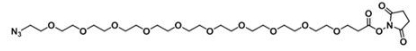 叠氮十聚乙二醇活性酯;Azide-PEG10-NHS ester;N3-PEG10-NHS 叠氮十聚乙二醇活性酯;Azide-PEG10-NHS ester;N3-PEG10-NHS