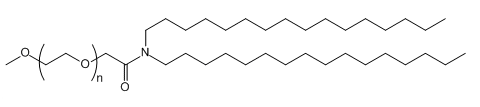甲氧基聚乙二醇-双十六烷基乙酰胺 mPEG-DHA的用途