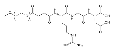 mPEG-RGD;甲氧基聚乙二醇-精氨酰-甘氨酰-天冬氨酸