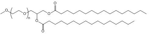 mPEG-DPG 甲氧基聚乙二醇-双棕榈酸甘油酯 