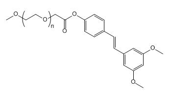 mPEG-PSB;甲氧基聚乙二醇-紫檀芪;应用于医学研究