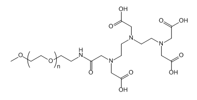 mPEG-DTPA;甲氧基聚乙二醇-二乙烯三胺五醋酸 mPEG-DTPA;甲氧基聚乙二醇-二乙烯三胺五醋酸