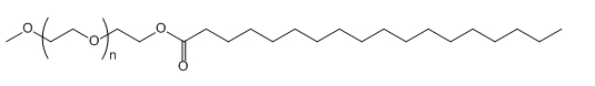 mPEG-STA;甲氧基聚乙二醇-单硬脂酸;mPEG-Stearic acid