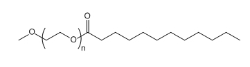 mPEG-LRA;甲氧基聚乙二醇-月桂酸;mPEG-Lauric acid mPEG-LRA;甲氧基聚乙二醇-月桂酸;mPEG-Lauric acid
