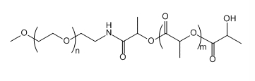 mPEG-PLA(2K)；甲氧基聚乙二醇-聚乳酸(2K)；mPEG-Polylactic acid(2K)