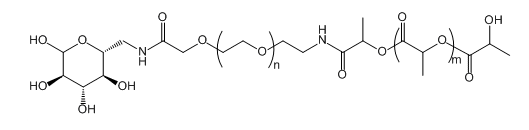 Galactose-PEG-PLA(3K) 半乳糖-聚乙二醇-聚乳酸(3K)