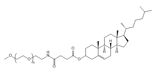 mPEG-CLS；甲氧基聚乙二醇-胆固醇；mPEG-Cholesterol