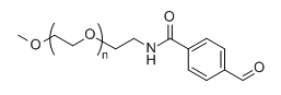 mPEG-DF；甲氧基聚乙二醇-4-甲酰基-苯甲酰胺；mPEG-4-Formyl-benzamide
