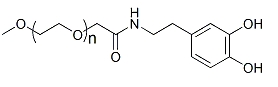 mPEG-DA；甲氧基聚乙二醇-多巴胺；mPEG-Dopamine