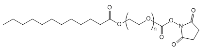 LRA-PEG-SC 月桂酸-聚乙二醇-琥珀酰亚胺酯