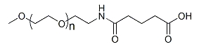 mPEG-GAA;mPEG-Glutaramide Acid;甲氧基聚乙二醇戊二酰胺酸