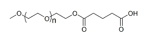 mPEG-GA;mPEG-Glutaric Acid;甲氧基聚乙二醇-戊二酸酯