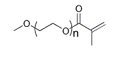 CAS :26915-72-0;mPEG-MA;甲氧基聚乙二醇甲基丙烯酸酯