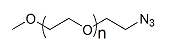 CAS :89485-61-0;mPEG-N3;甲氧基聚乙二醇叠氮基 CAS :89485-61-0;mPEG-N3;甲氧基聚乙二醇叠氮基