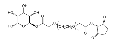Gala-PEG-SCM 半乳糖-聚乙二醇-琥珀酰亚胺羧甲基酯 Gala-PEG-SCM 半乳糖-聚乙二醇-琥珀酰亚胺羧甲基酯