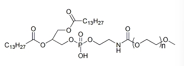 mPEG-DMPE；甲氧基聚乙二醇-1,2-十四酰基磷脂酰乙醇胺