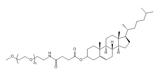 mPEG-CLS；mPEG-Cholesterol；甲氧基聚乙二醇-胆固醇