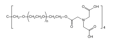 4-ArmPEG-NTA 四臂聚乙二醇-氮川三乙酸