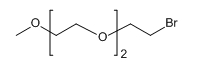 mPEG3-Br；溴代三甘醇单甲醚；分子式：  C7H15BrO3