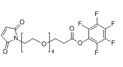Mal-PEG4-PFP;CAS : 1415800-42-8;分子式：C21F5H22NO8