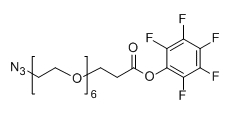 N3-PEG6-PFP ester;N3-PEG6-PFP;分子式：C21F5H28N3O8
