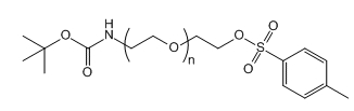 Boc-NH-PEG-Tos;叔丁氧羰基氨基-聚乙二醇-对甲苯磺酸酯