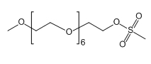 mPEG7-MS;CAS : 477775-57-8;七甘醇单甲醚甲磺酸盐