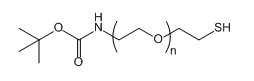 Boc-NH-PEG-SH 叔丁氧羰基-亚氨基-聚乙二醇-巯基