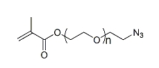 Methacrylate-PEG-Azide；α-甲基丙烯酸酯基-ω-叠氮基聚乙二醇