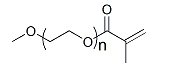 mPEG-Methacrylate；甲氧基聚乙二醇甲基丙烯酸酯