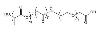 LGA(17K)-PEG-COOH 聚(乳酸-共-乙醇酸)(17K)-聚乙二醇-羧基