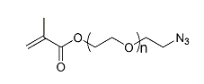 Methacrylate-PEG-Azide;α-甲基丙烯酸酯基-ω-叠氮基聚乙二醇 Methacrylate-PEG-Azide;α-甲基丙烯酸酯基-ω-叠氮基聚乙二醇