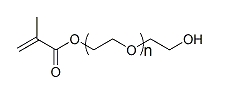 CAS ： 25736-86-1；MA-PEG-OH；α-甲基丙烯酸酯基-ω-羟基聚乙二醇