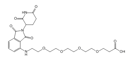 Pomalidomide-PEG4-COOH；2138440-81-8；泊马度胺-四聚乙二醇-丙酸