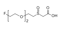 F-PEG2-SO-COOH；分子式：C8H15O5SF ； 分子量： 242