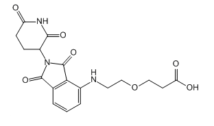 Pomalidomide-PEG1-COOH；2139348-60-8；泊马度胺-一聚乙二醇-丙酸