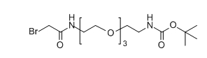 CAS： 1421933-39-2；Bromoacetamido-PEG3-NH-Boc