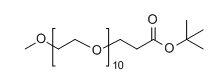 mPEG10-CH2CH2COOtBu；丙酸叔丁酯-十聚乙二醇-甲醚