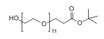 OH-PEG11-CH2CH2COOtBu；十一聚乙二醇单丙酸叔丁酯