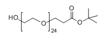 CAS: 1186025-29-5;OH-PEG24-TBA;二十四聚乙二醇单丙酸叔丁酯