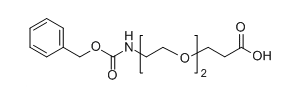 CBZ-NH-PEG2-COOH；1347750-76-8；Cbz-N-amido-PEG2-COOH