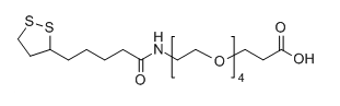 LA-PEG4-COOH；CAS ：1314378-10-3；Lipoamido-PEG4-COOH