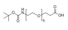 21-(BOC-氨基)-4,7,10,13,16,19-六氧杂二十一碳酸；882847-13-4；Boc-NH-PEG6-COOH