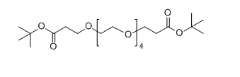 OtBu-PEG4-OtBu;Bis-PEG4-t-butyl ester;分子式： C20H38O8