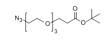 CAS ：252881-73-5；N3-PEG3-CH2CH2COOtBu；叠氮-三乙二醇-丙酸叔丁酯