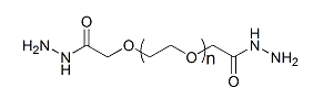 HZ-PEG-HZ；α,ω-二酰肼聚乙二醇；Hydrazide-PEG-Hydrazide